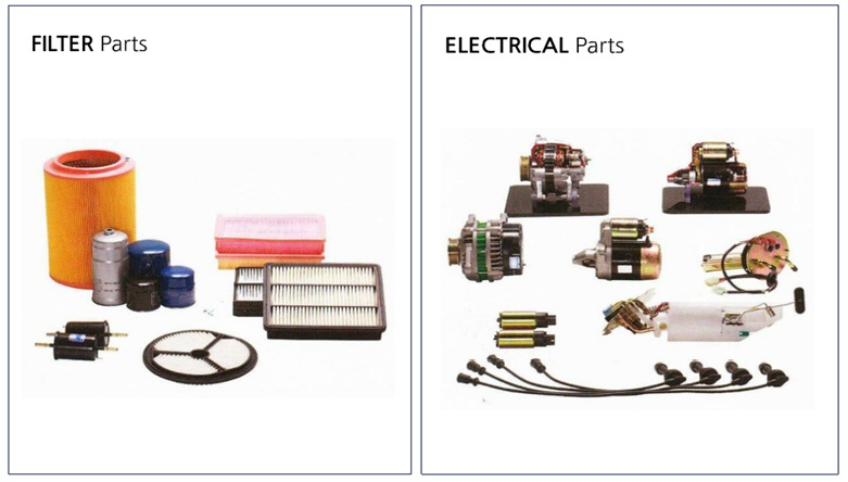 Filter / Electrical Parts  Made in Korea